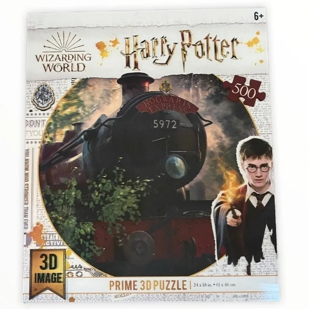 Harry Potter Premium Image 3D 500 Piece Hogwarts Express Puzzle NEW
